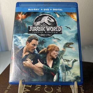 Jurassic World Fallen Kingdom 2018 Blu-ray DVD Digital Chris Pratt Jurassic Park